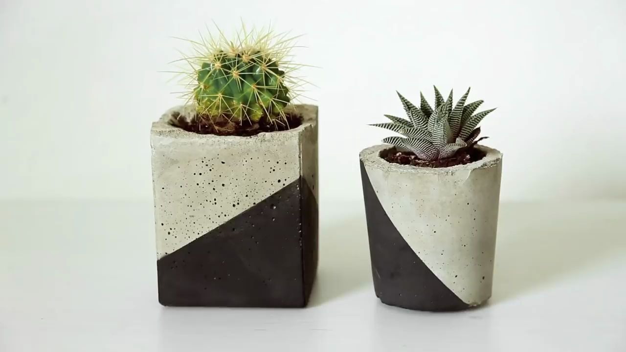 布水泥花盆制作方法图片
