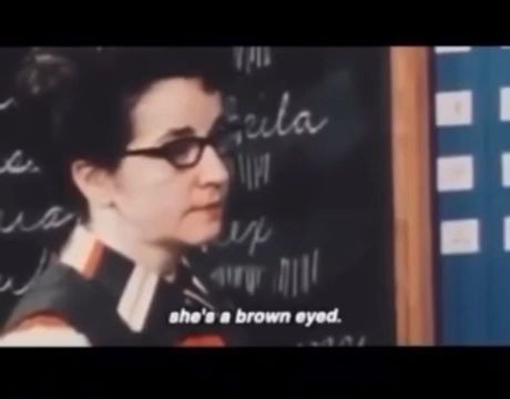 [图]Jane Elliott “Blue Eyes - Brown Eyes” Experiment Anti-Racism