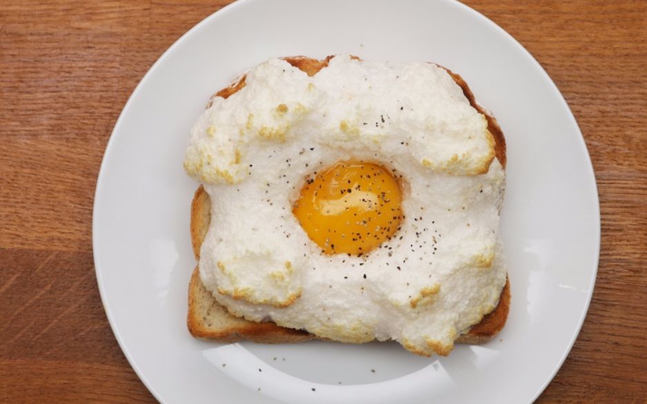 【炒鸡饿搬运】【tasty】云朵煎蛋