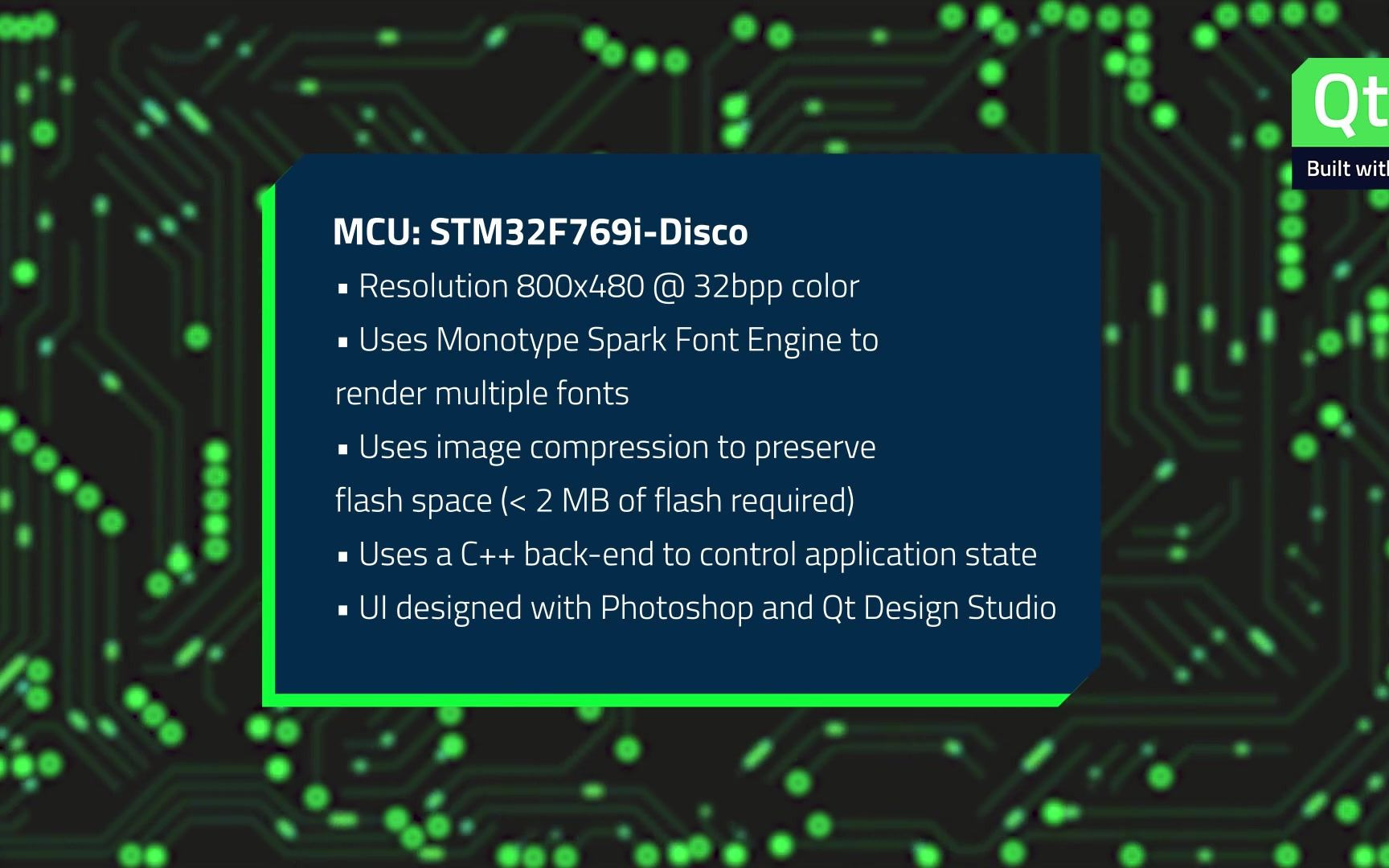 Demo | Qt for MCUs:健身操控台(跑步机)哔哩哔哩bilibili