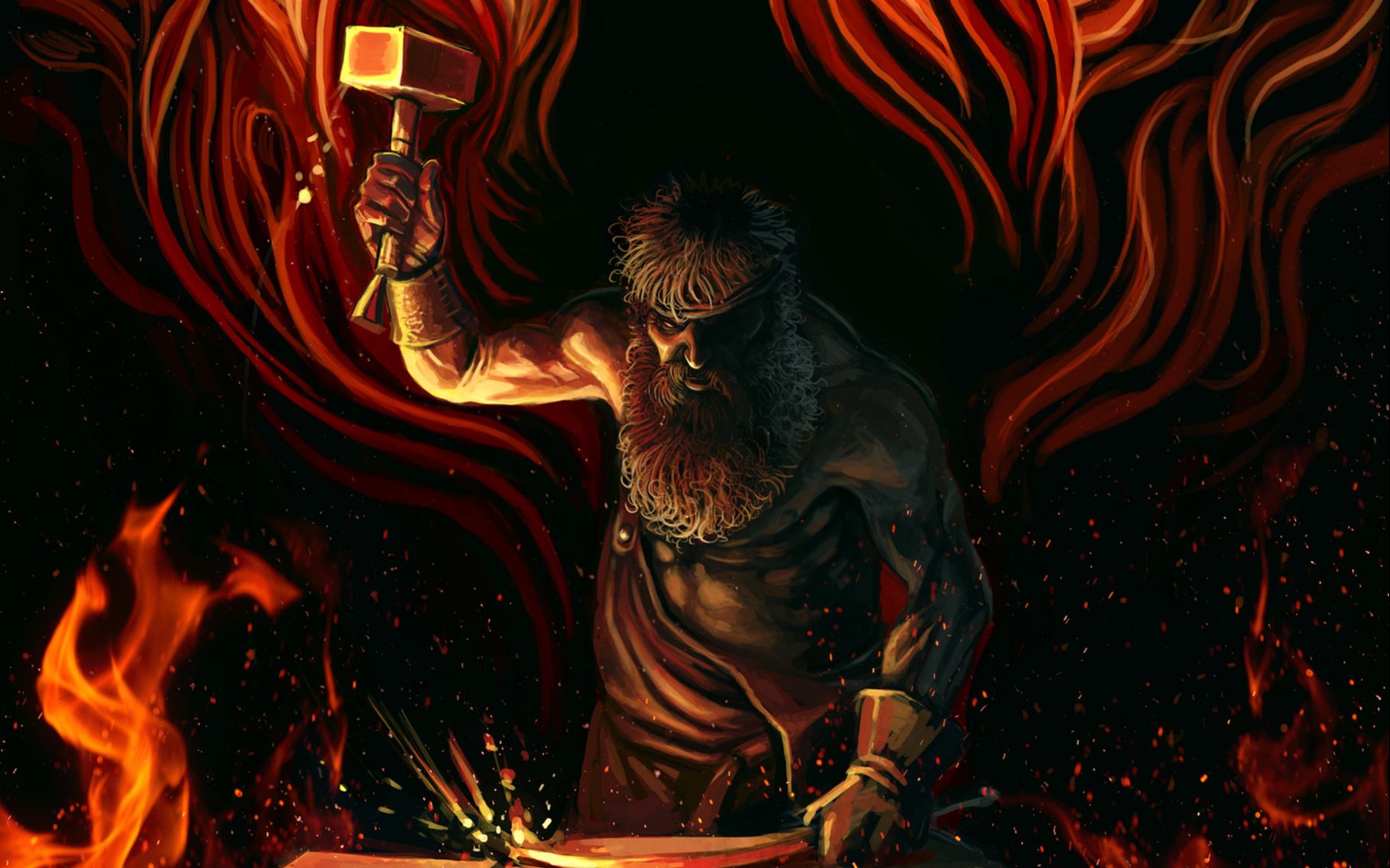 《地狱铁匠》这个打铁匠没人敢惹,传闻他是魔鬼的化身,他的家中隐藏着