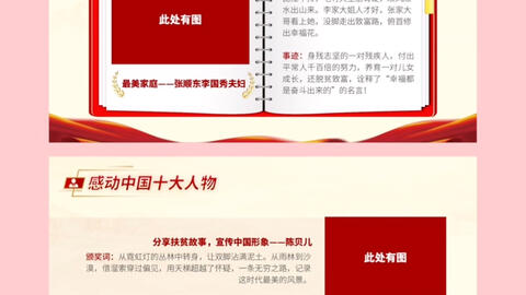 21年度感动中国十大人物颁奖词事迹介绍ppt 哔哩哔哩