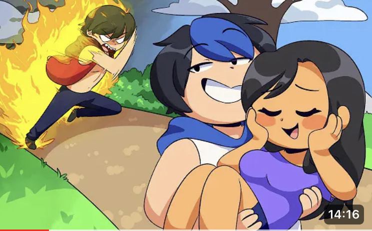 stealin aarons girl | human fall flat hide : and seek