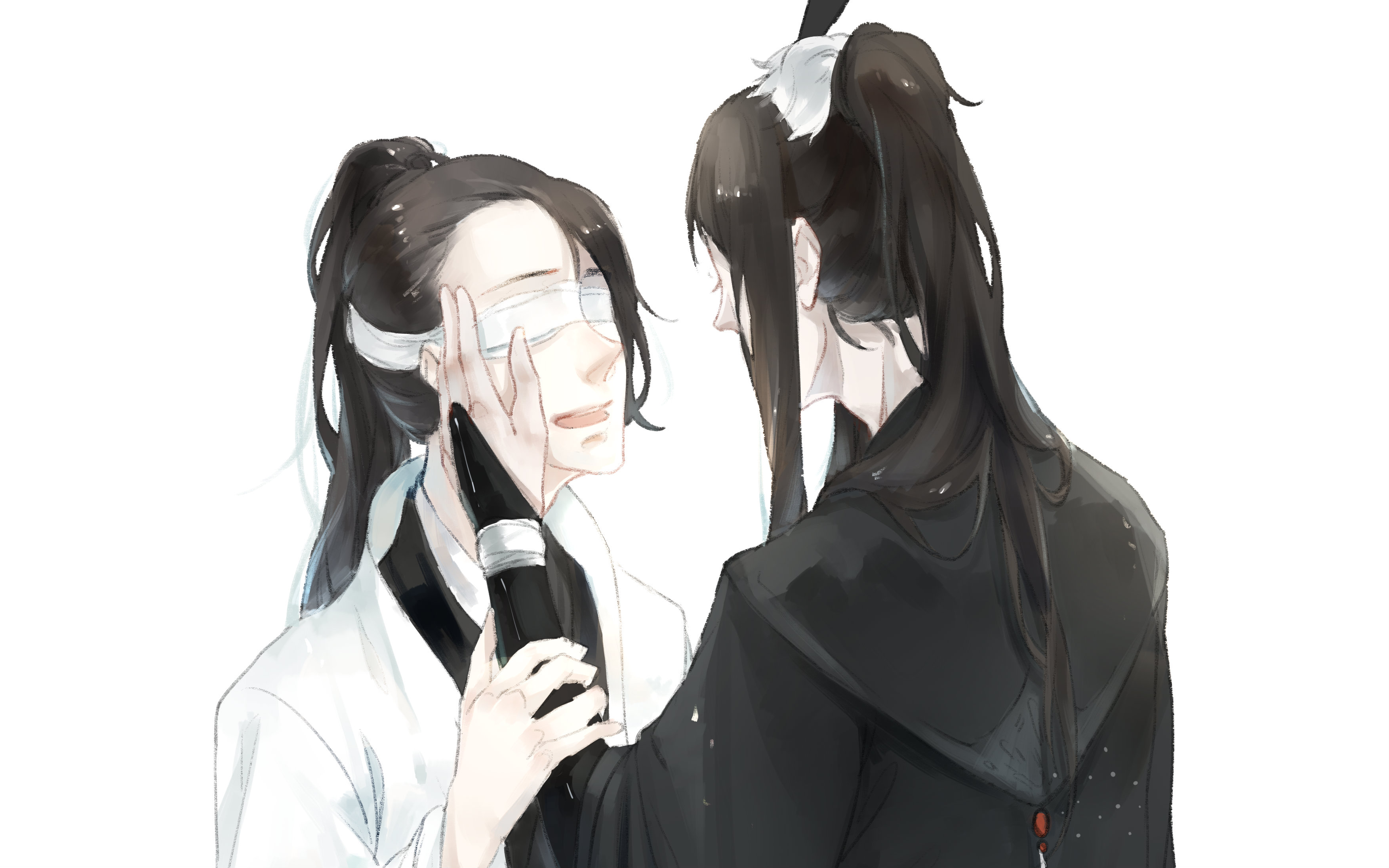 【魔道祖师】宋岚 x 晓星尘 双道长绘制过程