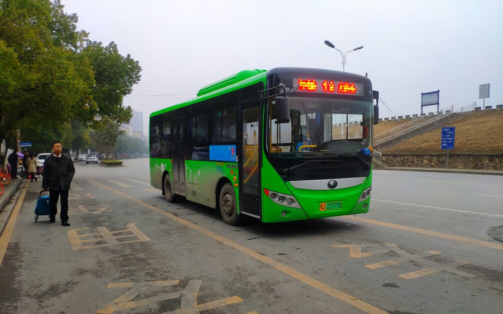 2.12』黄冈公交19路全程pov