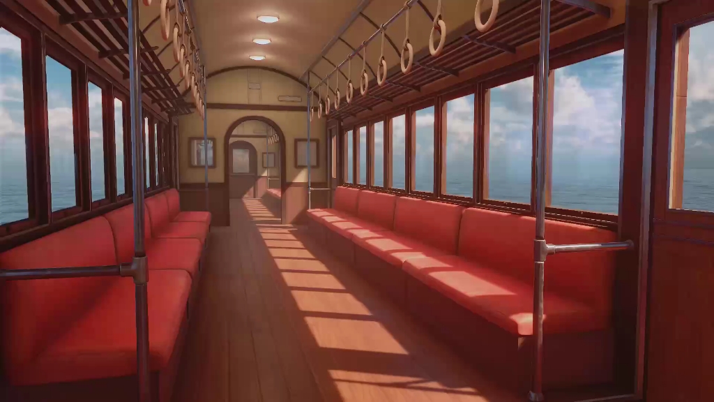 动态壁纸第十二弹海上列车