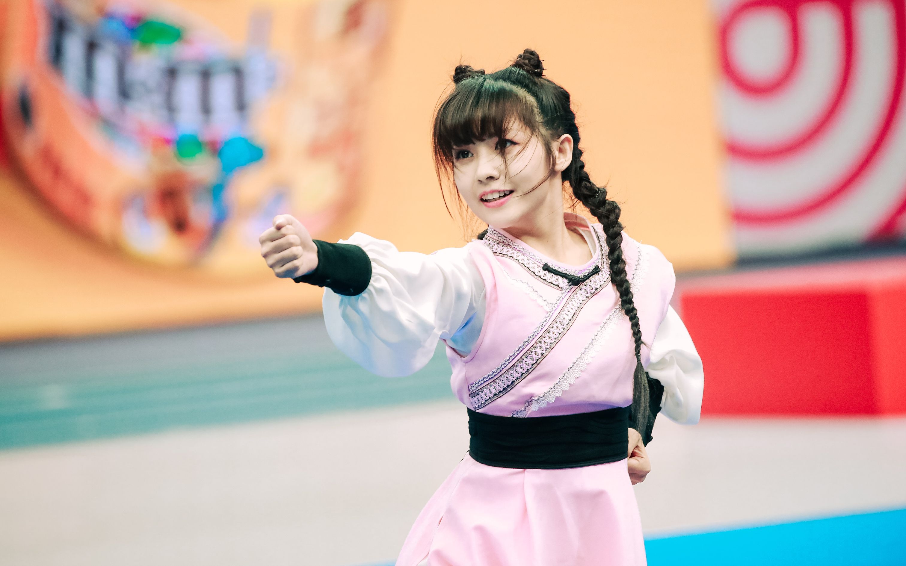 【超新星运动会】花栗鼠赖美云的少林猫猫拳