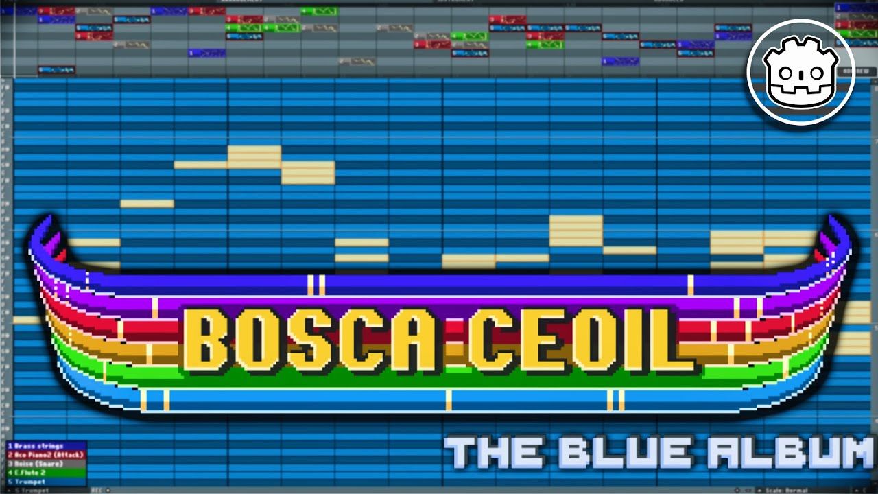 为Godot全新打造的超简单音乐创作工具Bosca Ceoil Blue【字幕版】哔哩哔哩bilibili