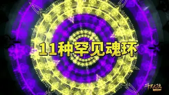 Download Video: 斗罗大陆：11种罕见魂环你知道几个？