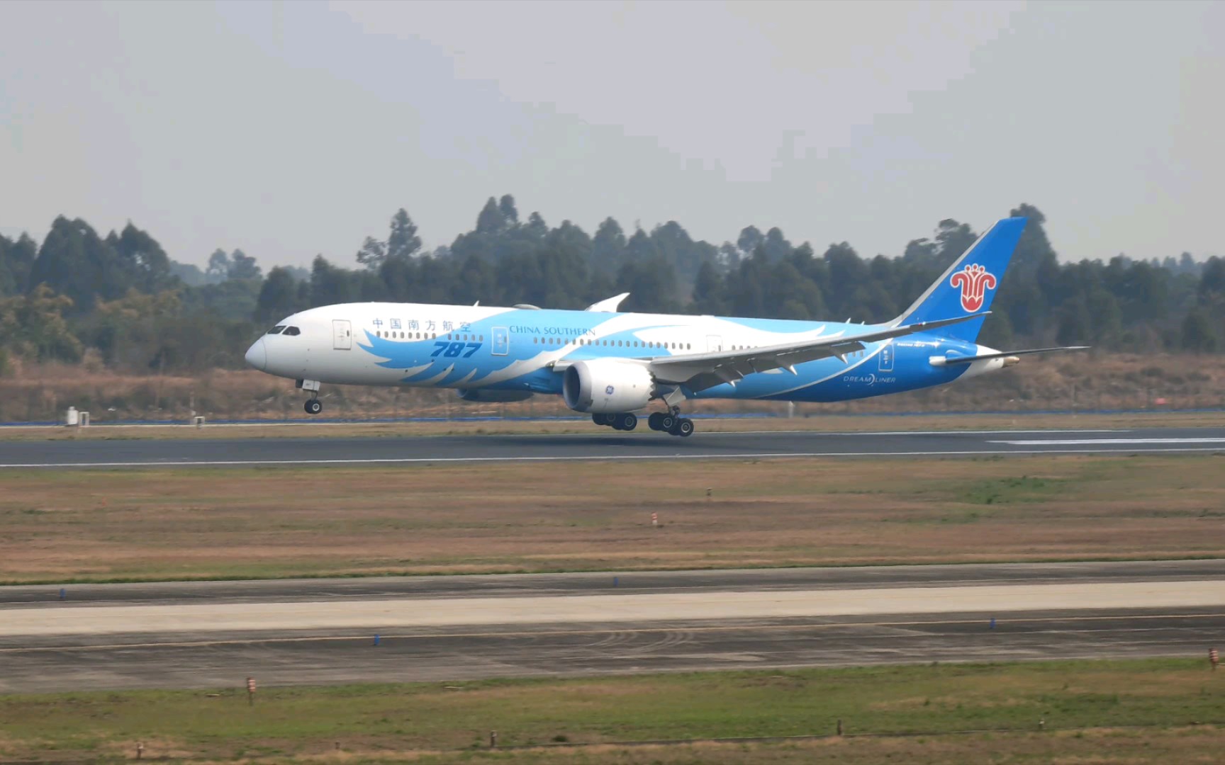 【拍机】双流机场二跑道飞机落地(a350 a330 b787)