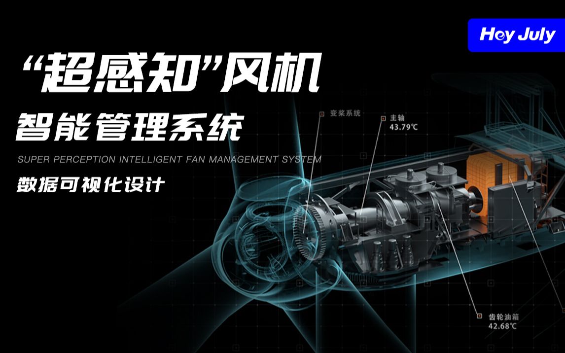 七月你好丨数字孪生 智慧数字化风能 元宇宙 智慧发电厂 智慧能源 智慧绿色能源 数据可视化 虚幻引擎UE4制作哔哩哔哩bilibili
