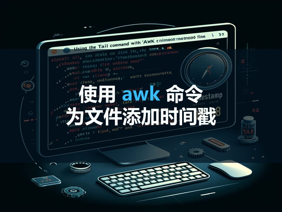 一分钟学会:使用awk给文件添加时间戳哔哩哔哩bilibili