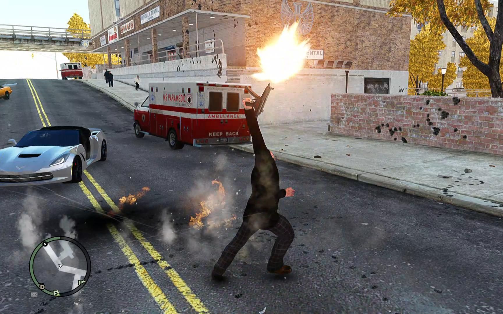 [图][GTA4]当你把武器射速改成0