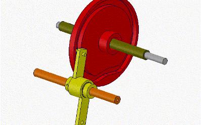 机械原理动画第33集:凸轮几何锁合