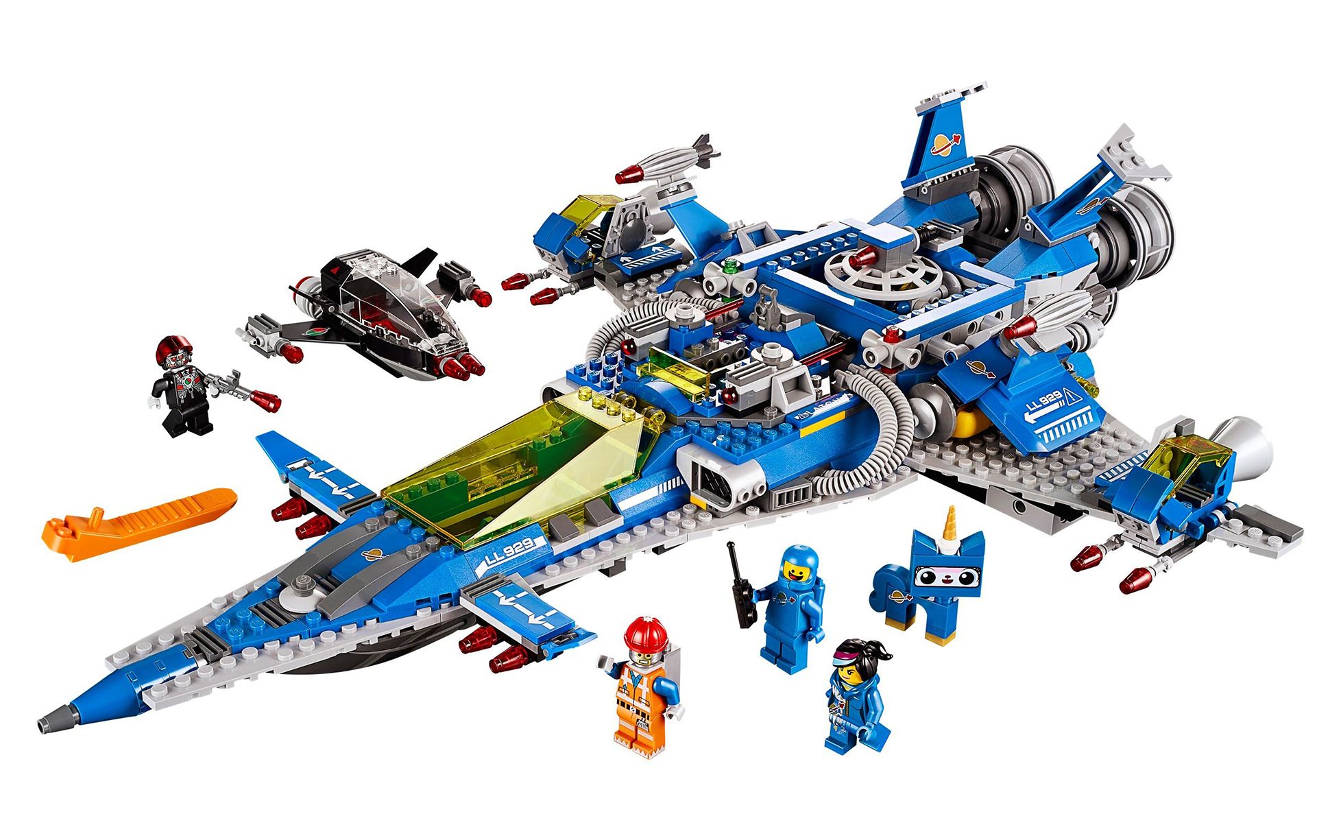 乐高 lego 70816 乐高大电影 本尼的宇宙飞船 2014速拼评测