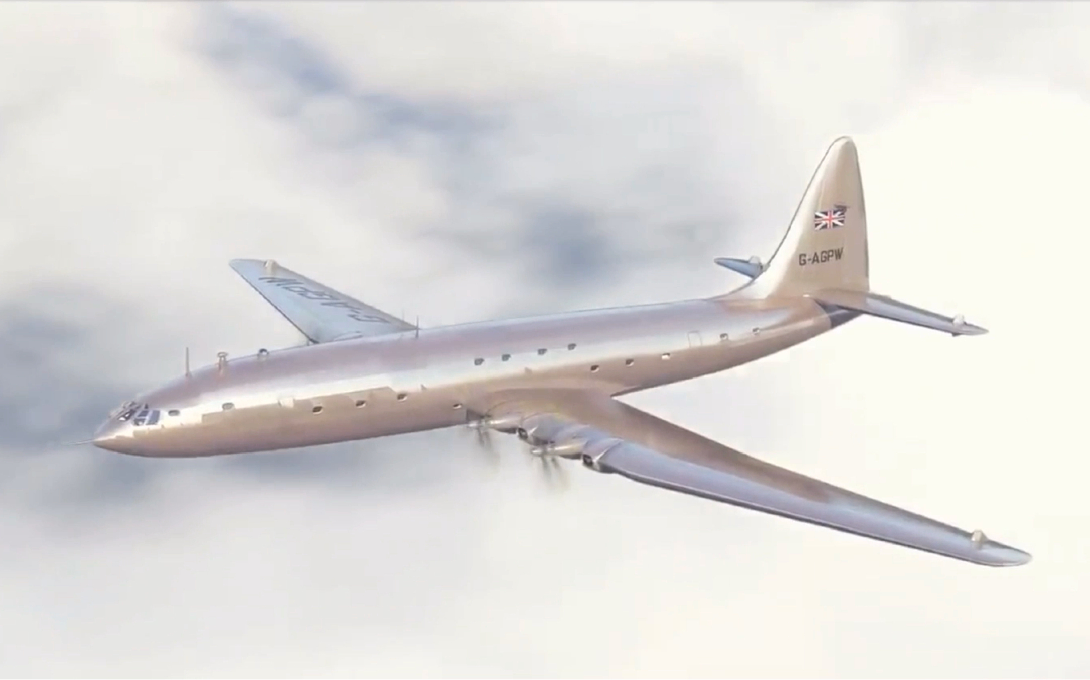 英国制造的最大客机～布里斯托·布拉巴宗型客机