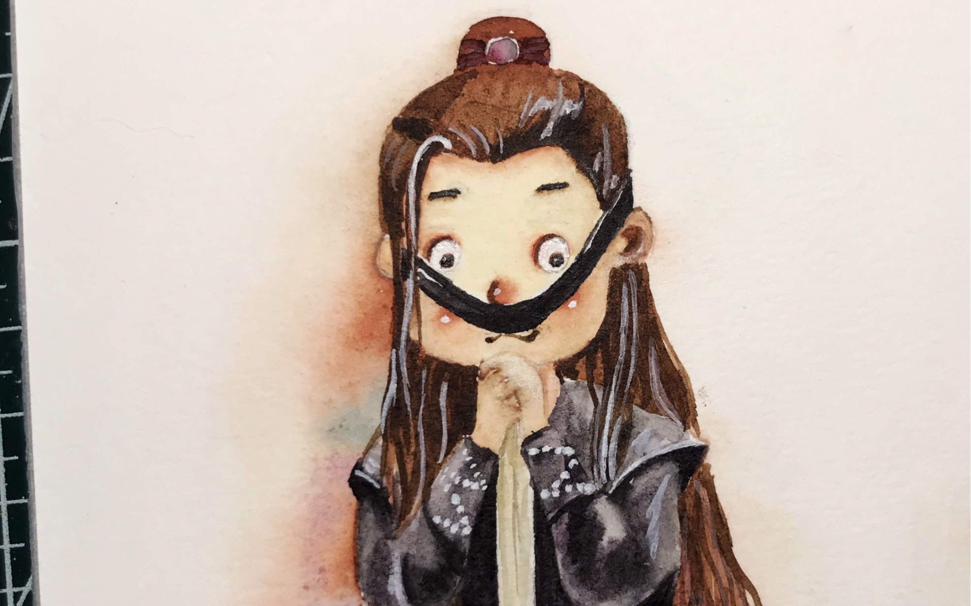 手绘水彩陈情令—可爱无敌的羡羡