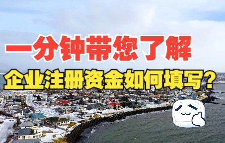 一分钟带您了解企业注册资金如何填写?哔哩哔哩bilibili