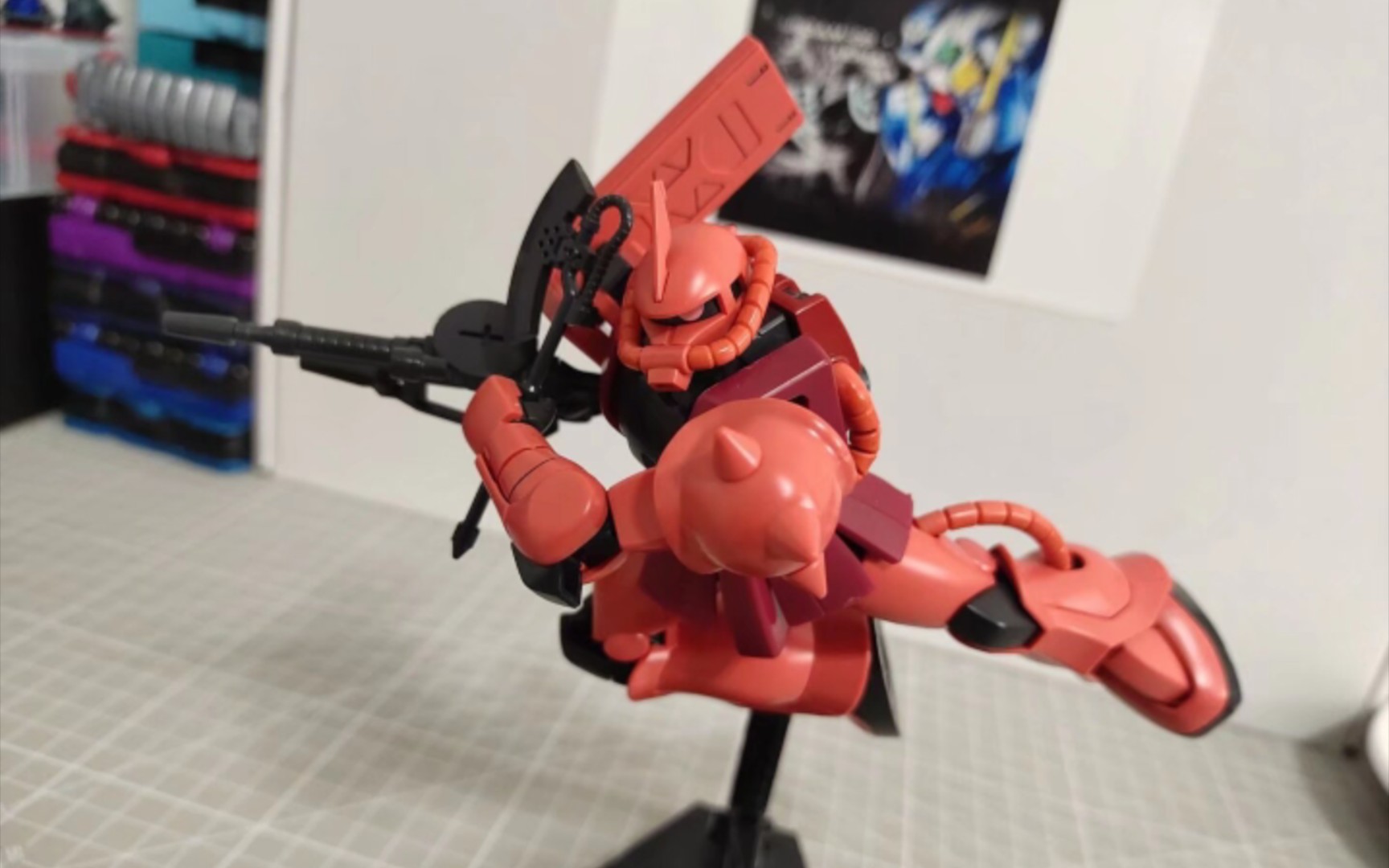 【造型分享】hg新生夏亚扎古