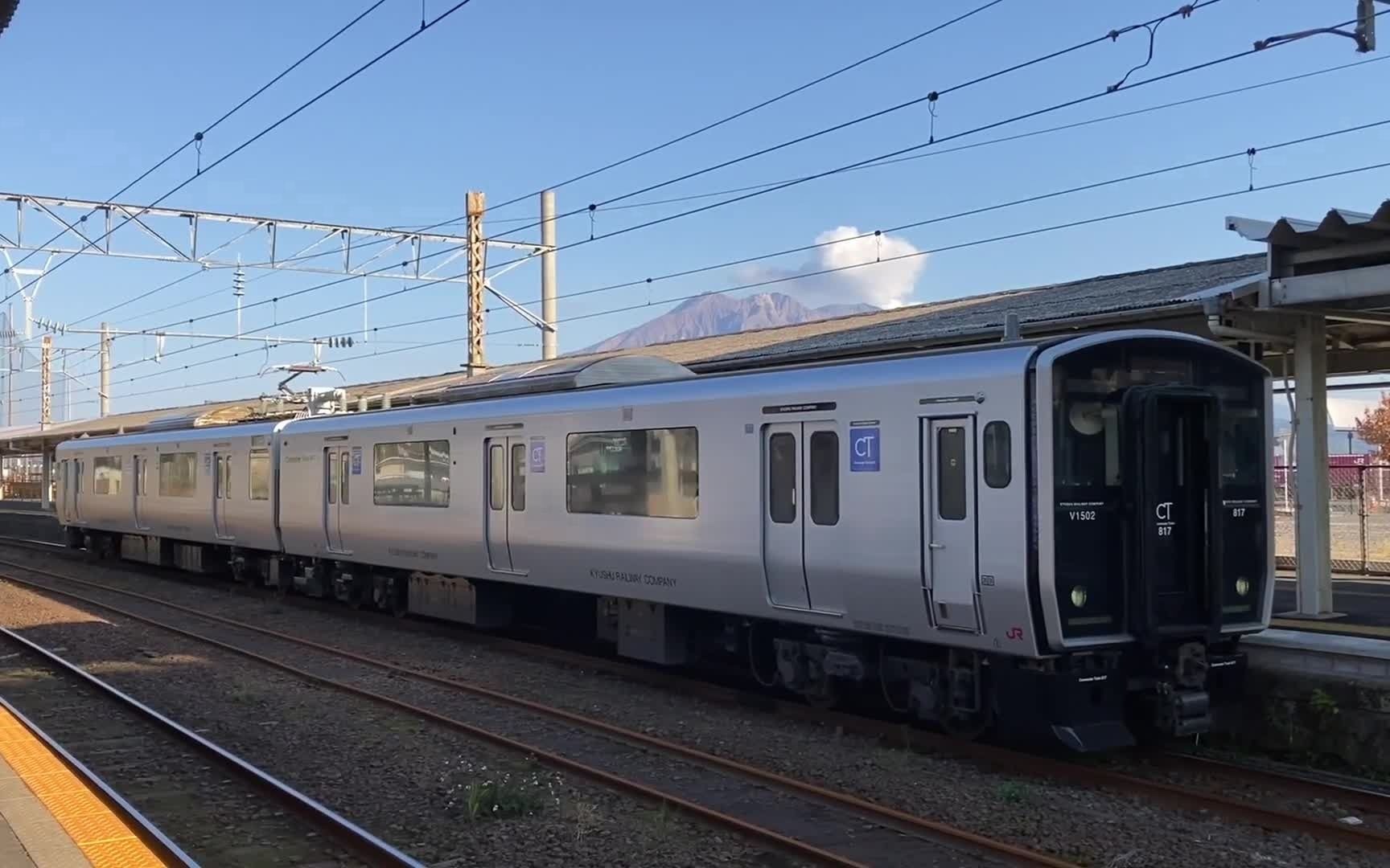 日立igbtjr九州817系500番台817系1500番台ロングシート改造车走行音