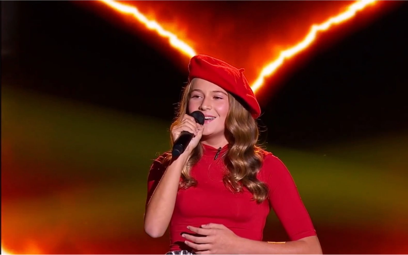 【葡萄牙儿童好声音】madalena castro|je taime|lara fabian|blind