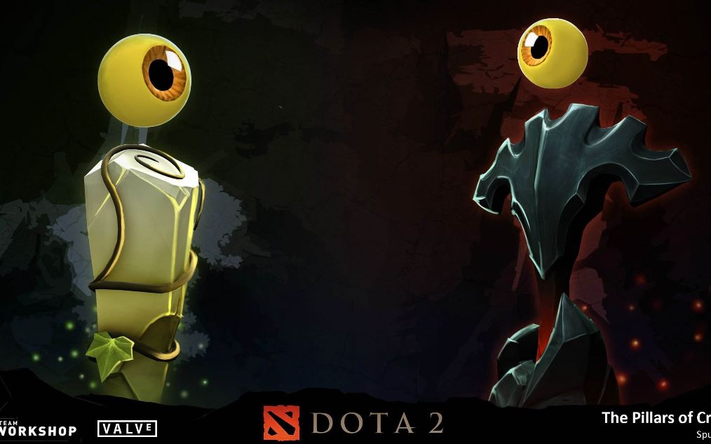 DOTA2一个经典的高级眼位+利用对方防御塔的探眼技巧大全哔哩哔哩bilibili