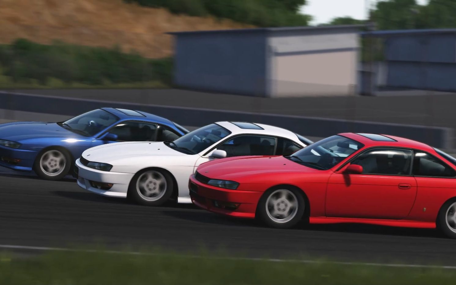 在ac玩gt7! 尼桑ddm nissan silvia s14