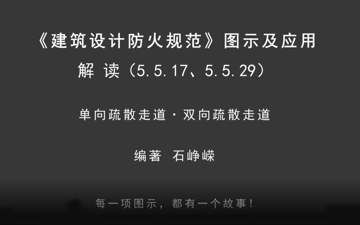 解读5.5.17、5.5.29:单向疏散走道ⷥŒ向疏散走道!《建筑设计防火规范图示及应用》哔哩哔哩bilibili