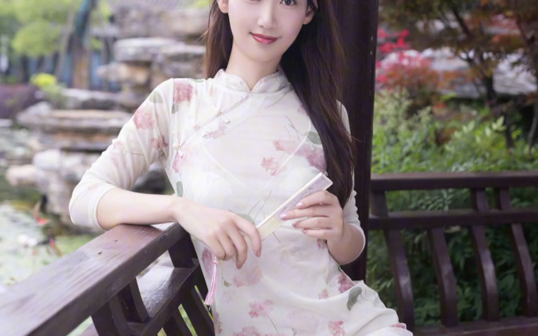 滿滿的漢族女友旗袍茶藝師#旗袍秀一秀女子好溫柔 #國風古韻 #美女