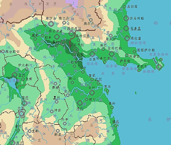 架空世界地图新版伊庭地图概览哔哩哔哩bilibili