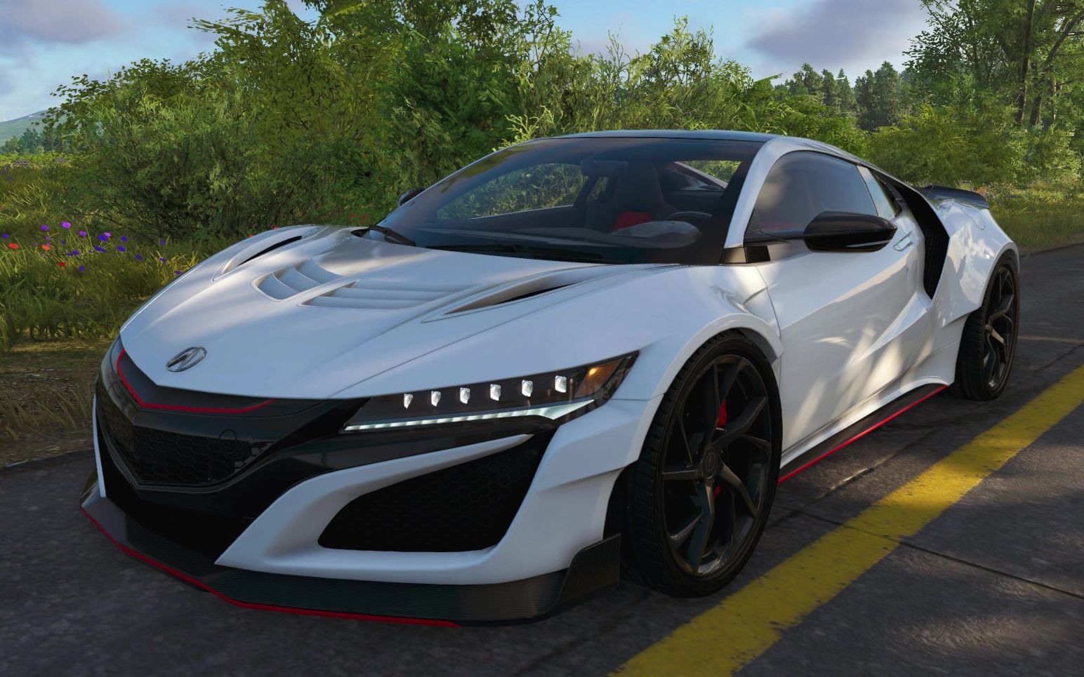 爆改800匹马力的本田讴歌nsx honda acura - 飙酷车神2 the crew 2