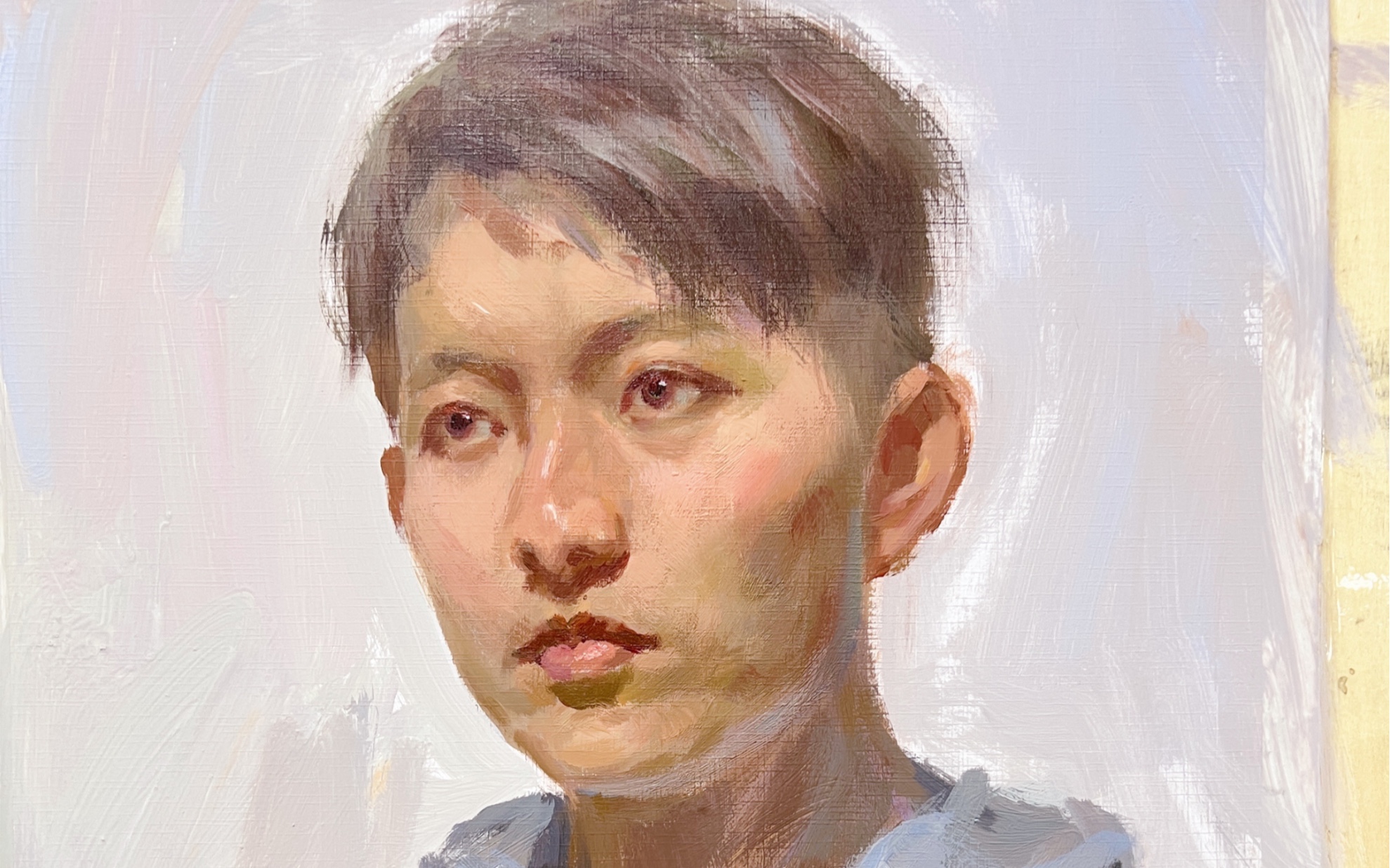 彩头色彩头像男青年