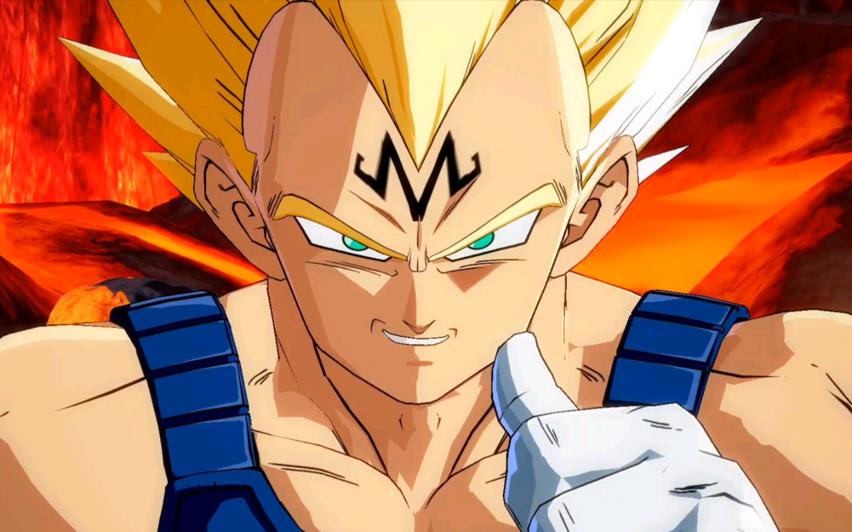 龙珠斗士zmod 贝吉塔(魔人超1)vs传说布罗利