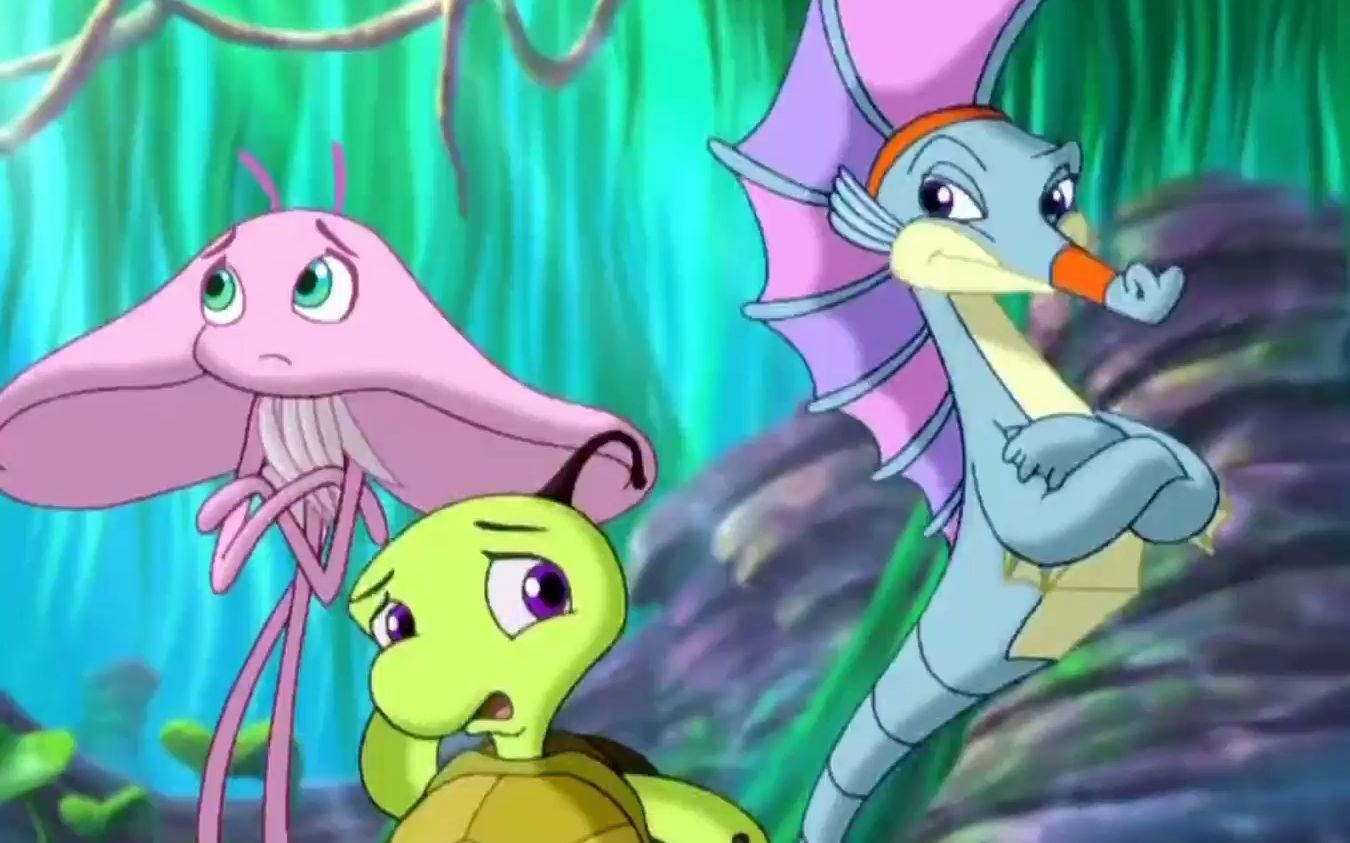 小鲤鱼泡泡阿酷制造混乱泥鳅打成一团小美美趁机溜走