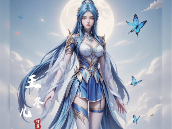 绝世唐门,王冬儿昊天锤武魂服装