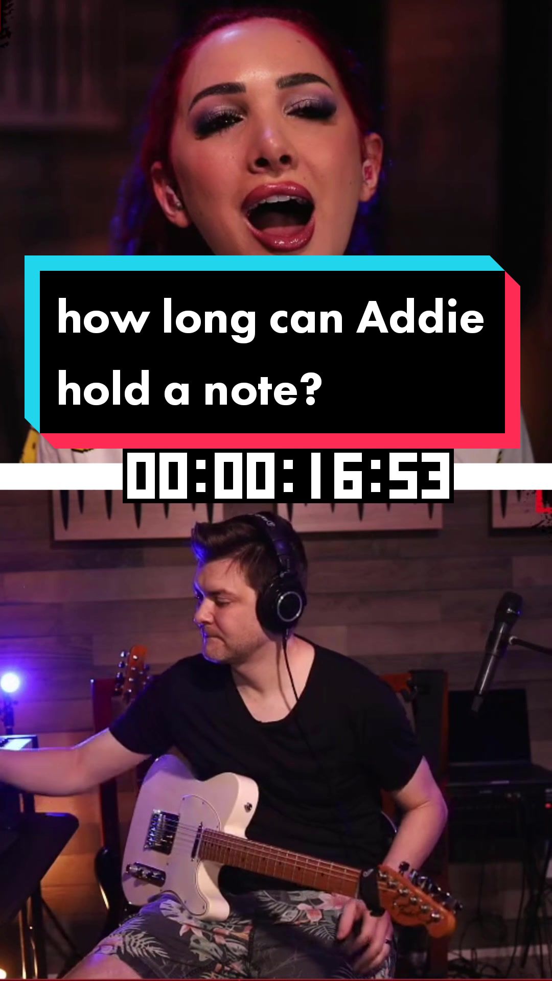 艾迪试图尽可能长时间地持有一张纸条.