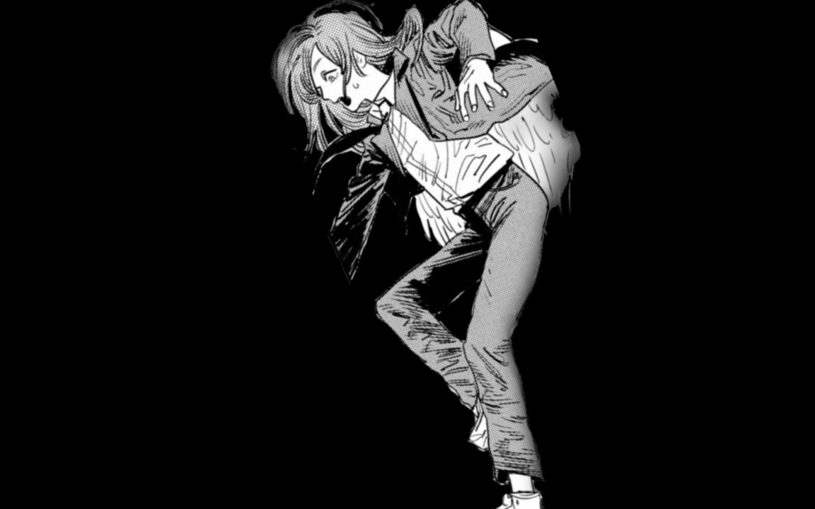 【电锯人/天使恶魔/描改手书】台风大背头
