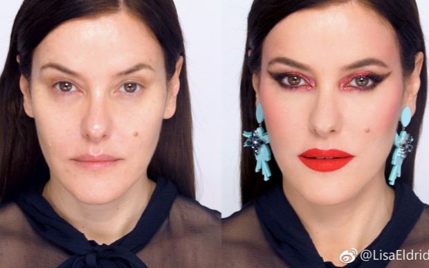 【Lisa Eldridge】艳丽粉色妆容教程  70年代复古妆哔哩哔哩bilibili