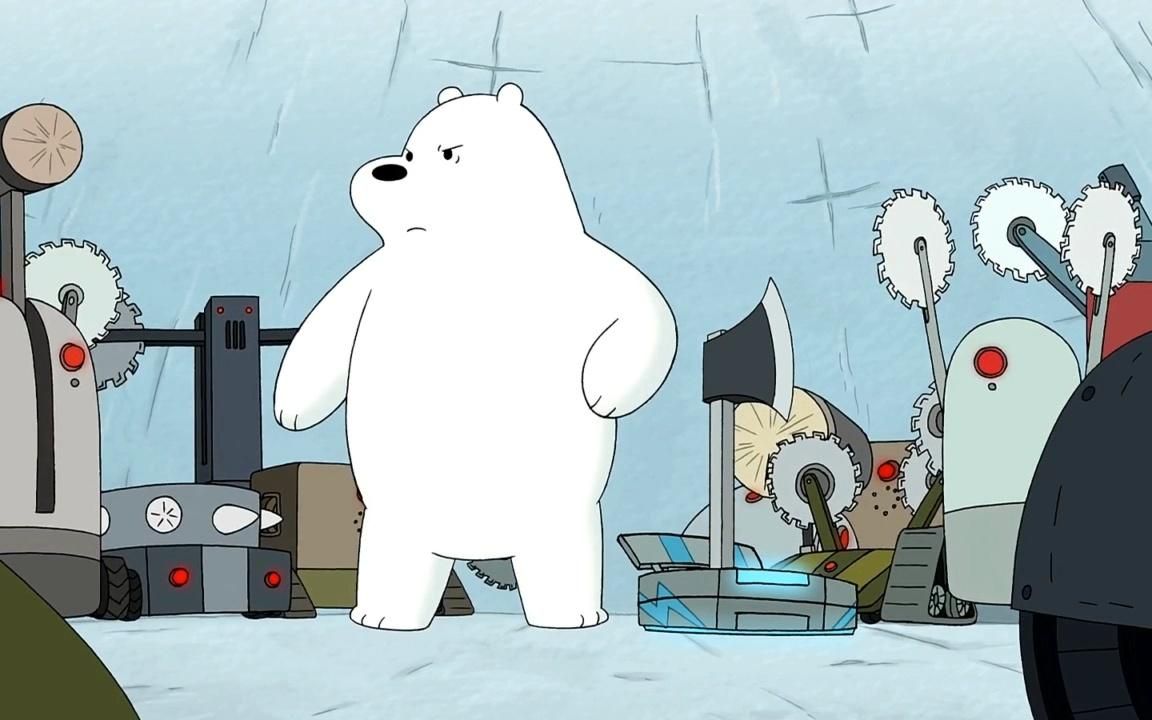 咱们裸熊电脑壁纸白熊图片