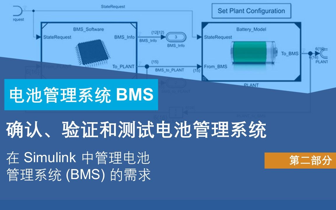 【BMS】确认、验证和测试电池管理系统P2:在 Simulink 中管理电池管理系统 (BMS) 的需求哔哩哔哩bilibili