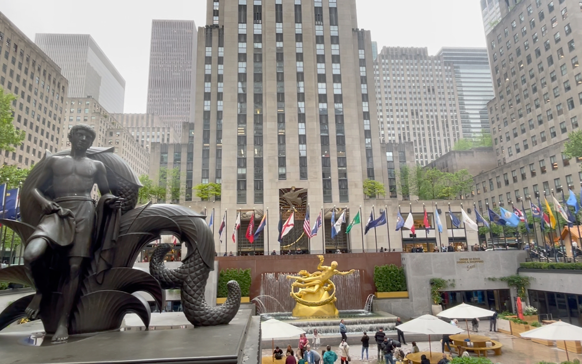 day5 在纽约 洛克菲勒中心 圣帕里克教堂