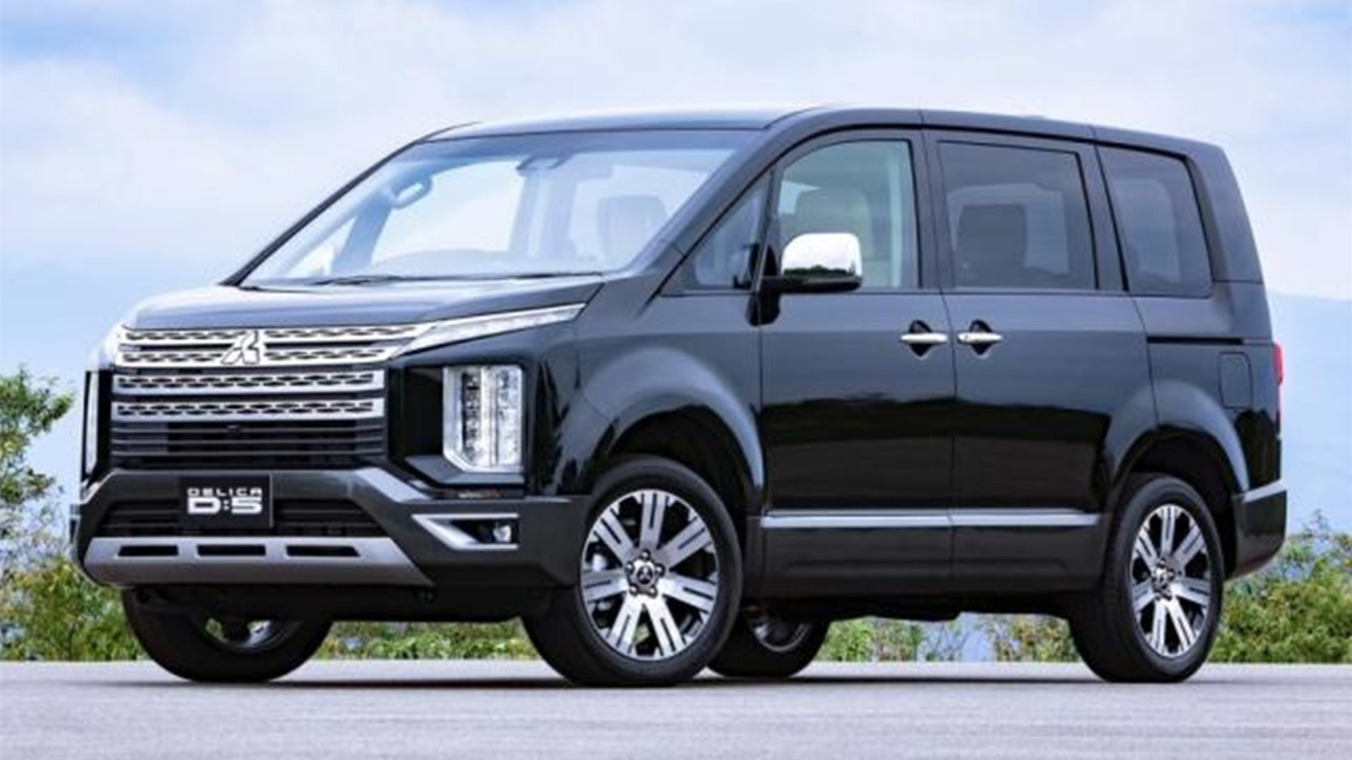 三菱新款得利卡首次到港,搭2.2t 越野套件,还看啥gl8