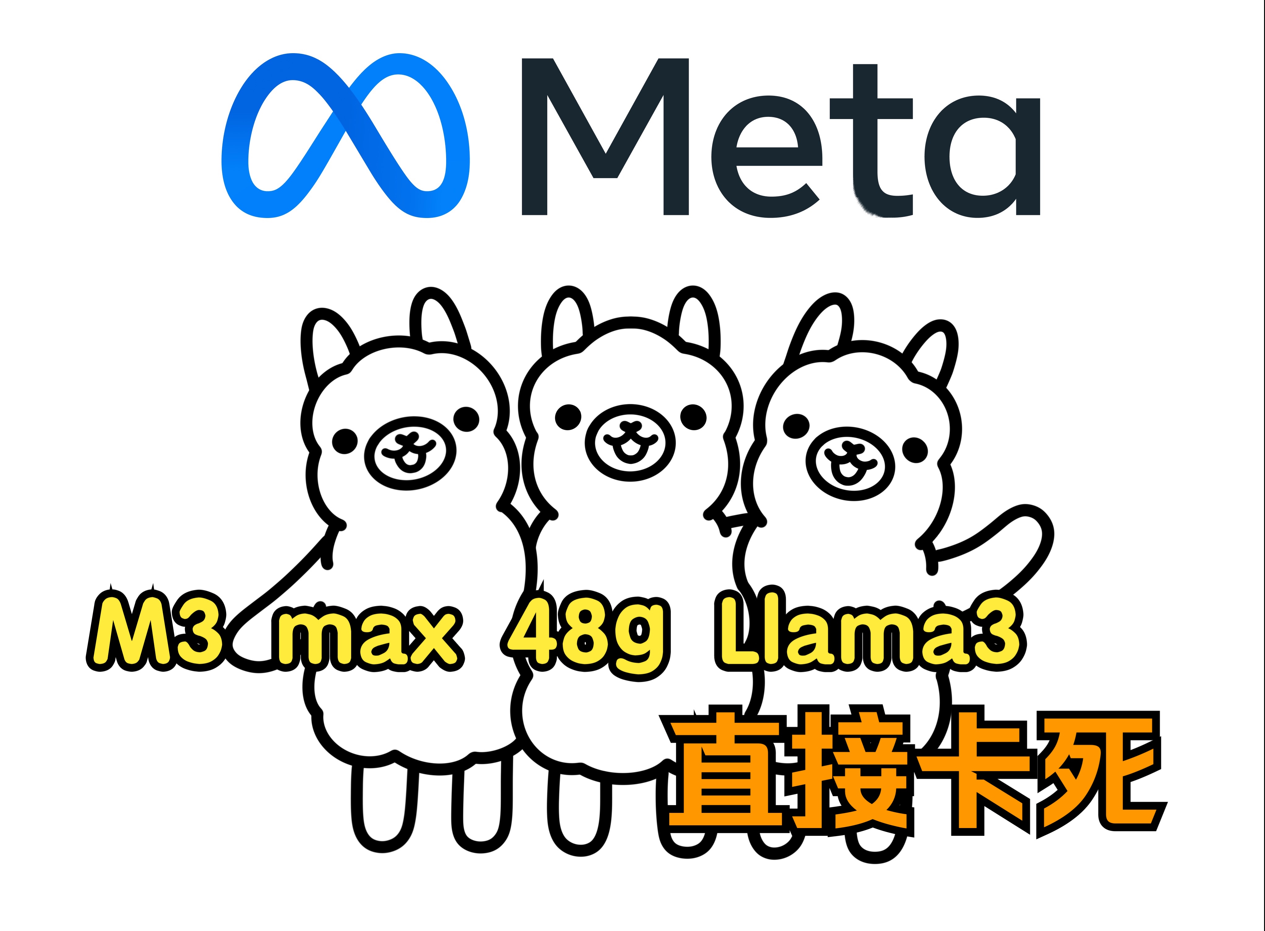 [图]M3 max 48g 不自量力跑Llama3 70b