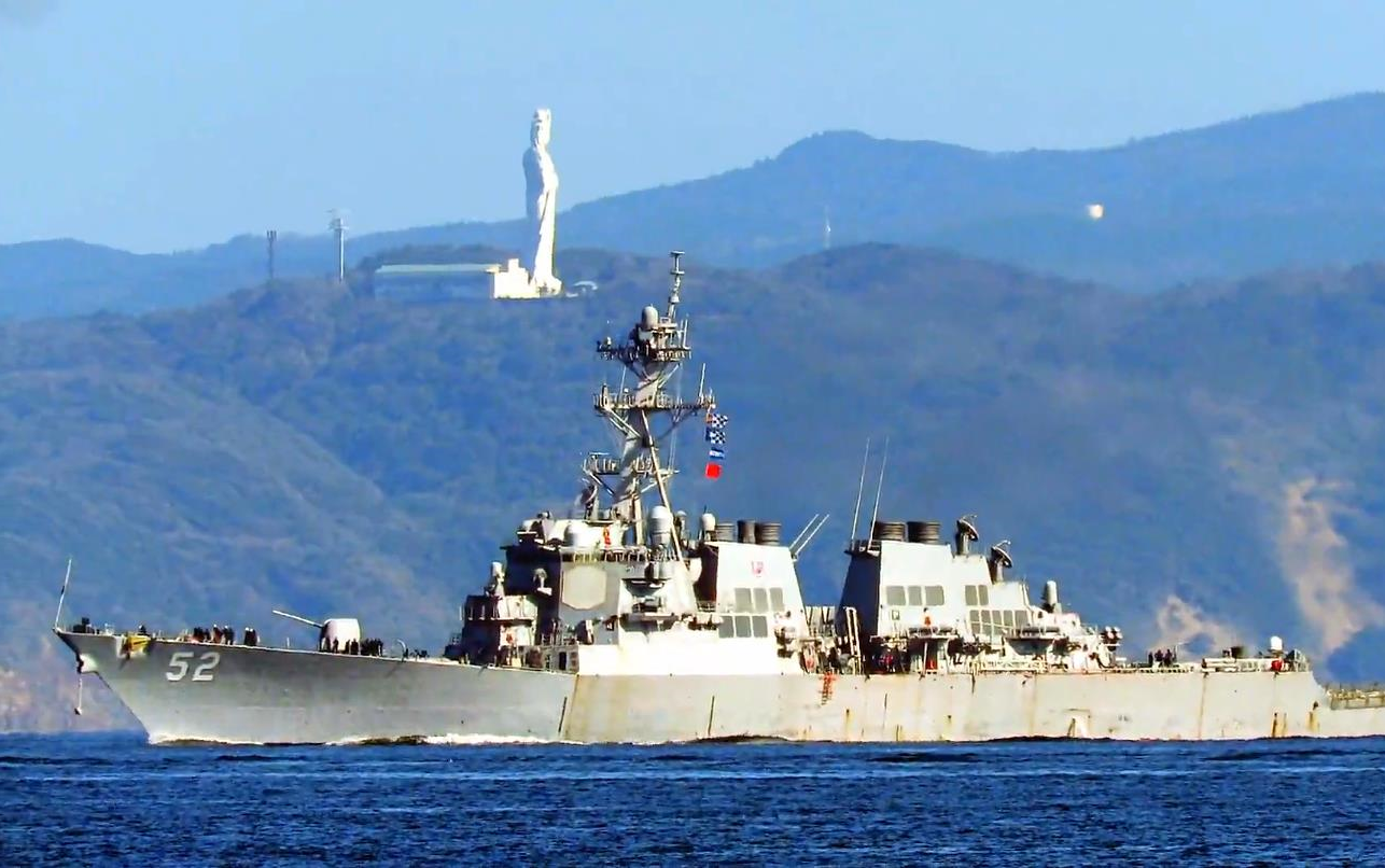 【美国海军】阿利·伯克级驱逐舰flight ia型 "巴里"号(ddg-52)浦贺