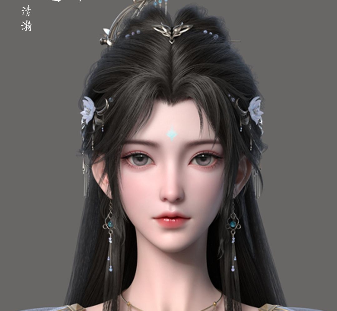 完美世界清漪新建模,美爆炸了!