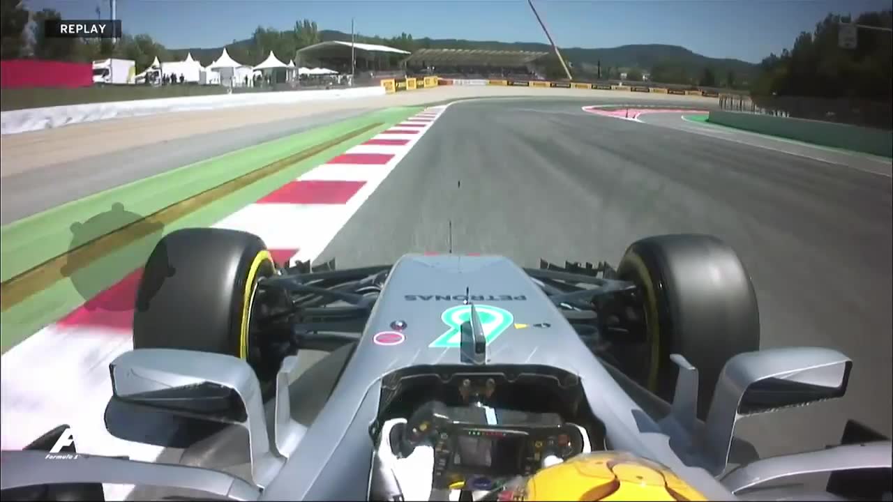 【f1车载】官方-2017西班牙站杆位