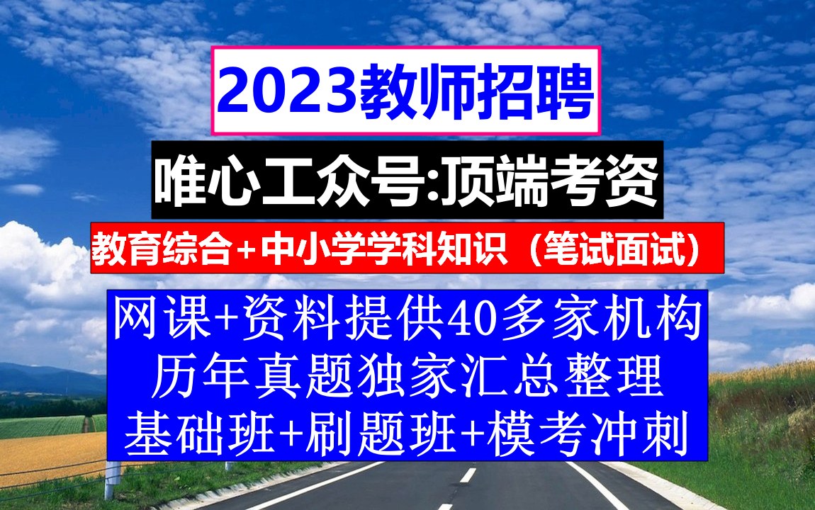 教师招聘,教师应聘个人简历模板,教师招聘考试真题库小学语文哔哩哔哩bilibili