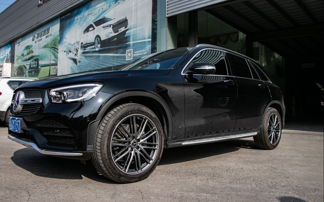 奔驰glc300轮毂升级改装20寸锻造轮毂