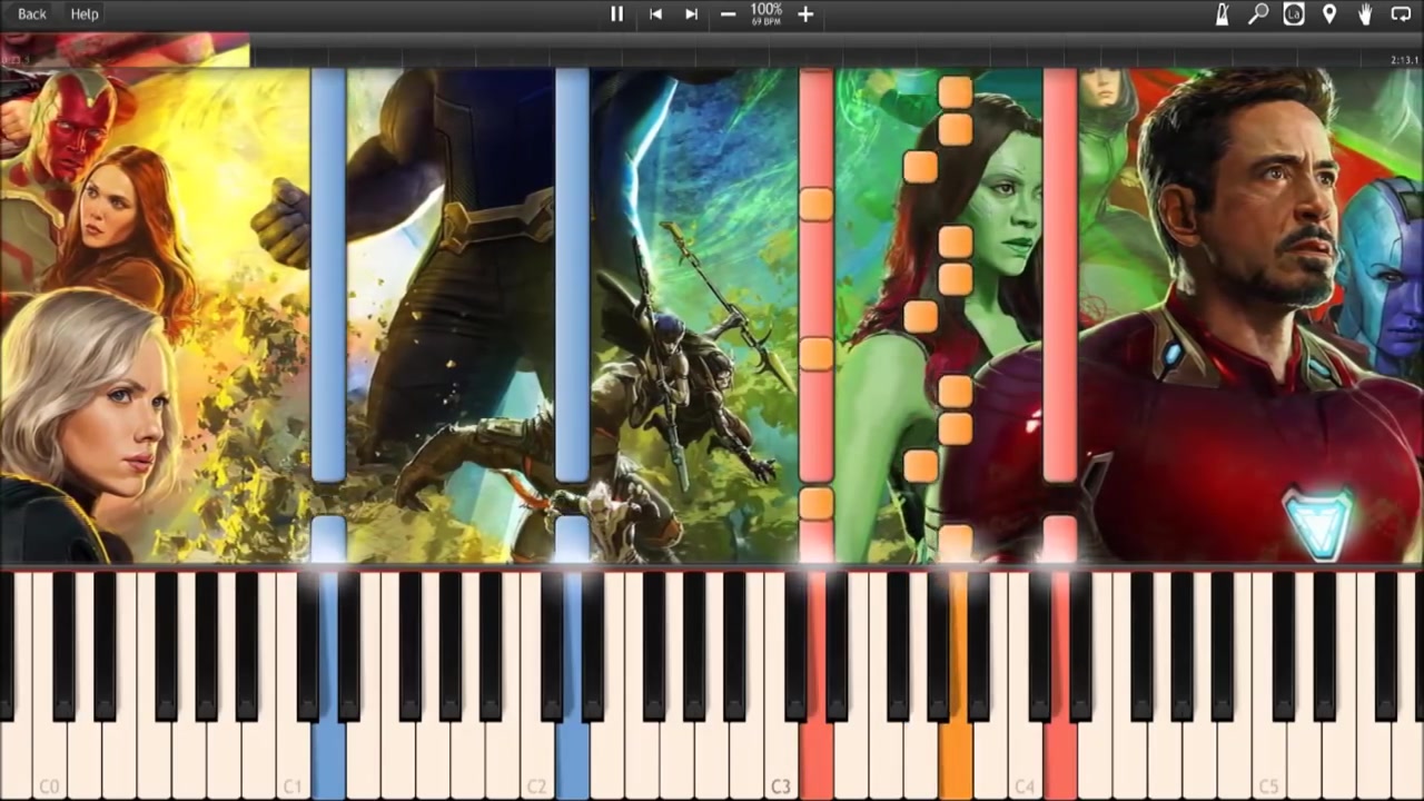 [图]《复仇者联盟：无限战争（Avengers_Infinity War）》预告片BGM钢琴曲