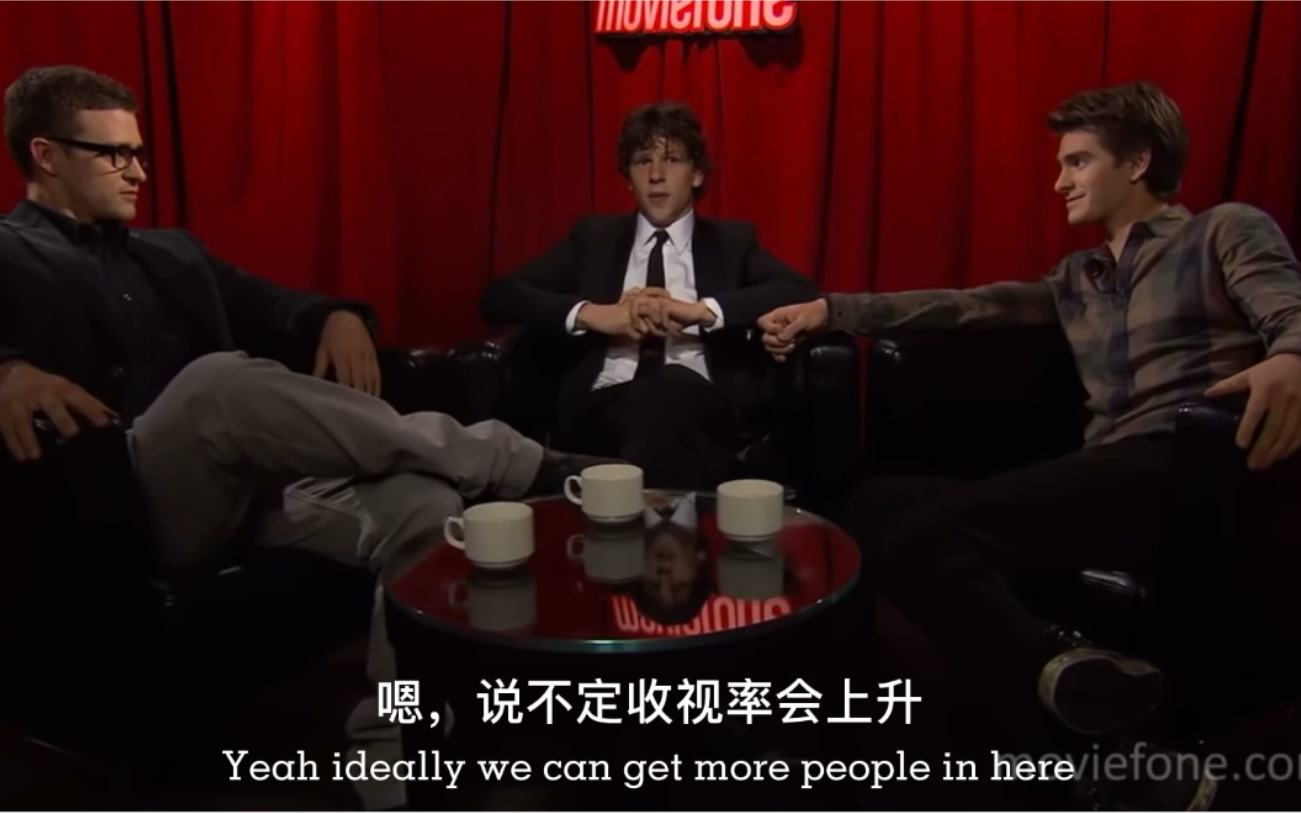 中字【社交网络采访】卷西 加菲 贾老板互相采访：一个敢问一个敢答，还有一个想赶紧下班……